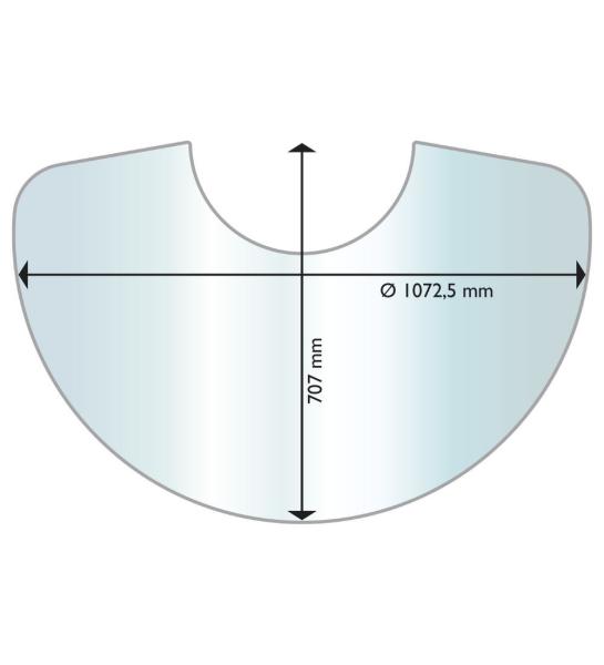 Aduro Glasbodenplatte Aduro 22 XL